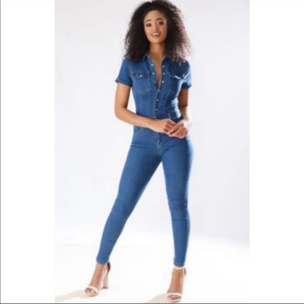 Denim Jumpsuit